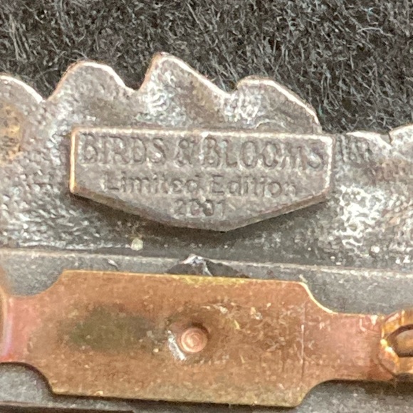 Vintage Birds in Bloom limited edition 2001 brooch - Picture 5 of 10